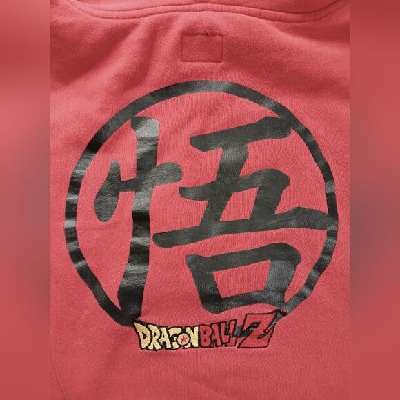 Primitive X DragonBall Z Red Embroided Hoodie Mens Size Medium Sweatshirt - Picture 10 of 12